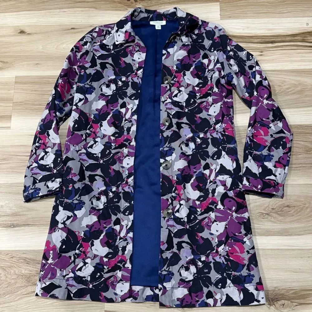 Thakoon for Target Floral Patterned Coat Women’s XS